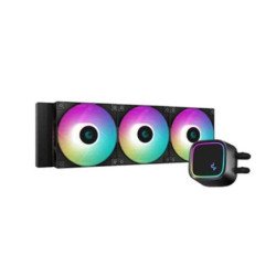 Kit de refrigeracion liquida deepcool le720 se argb 360mm argb negro