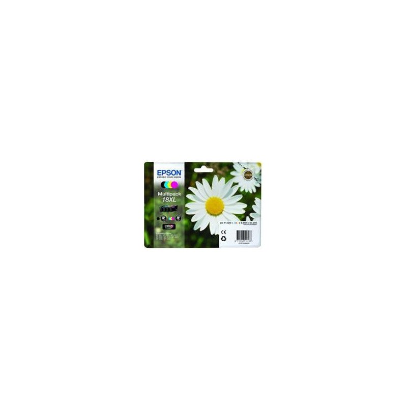 Multipack tinta epson t181640 xl alta capacidad xp - 102 - 205 - 305 - 405 - margarita