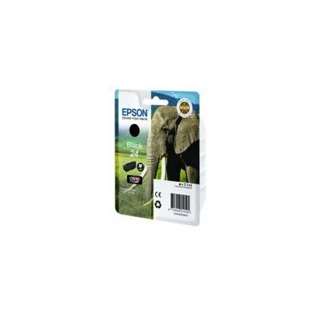 Cartucho tinta epson t242140 negro para epson xp - 750 c13t24214010 - elefante