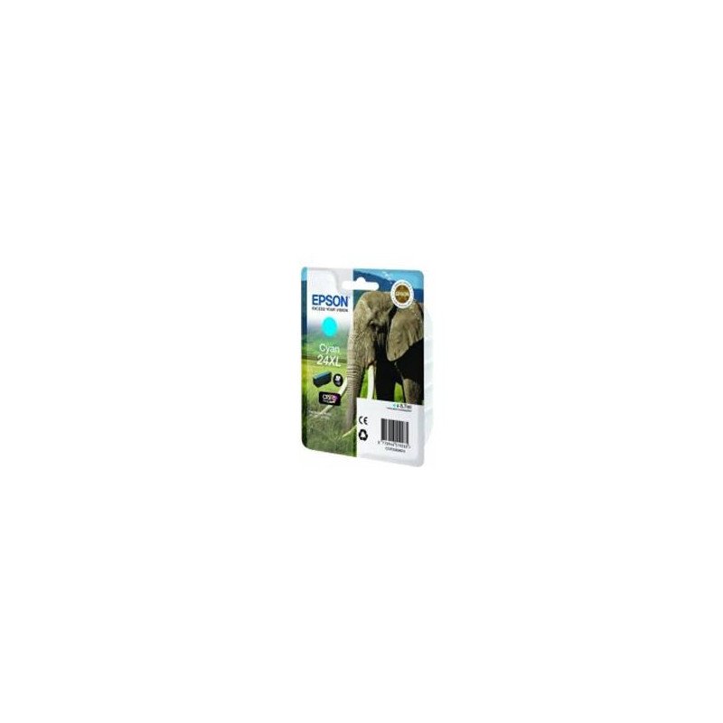 Cartucho tinta epson t243240 cian xl xp - 750 c13t24324010 - elefante