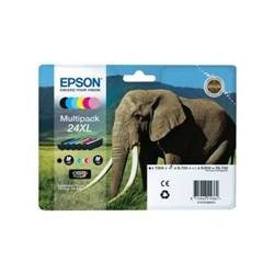 Multipack tinta epson t243840 6 colores 24xl expresion photo xp - 950 - elefante