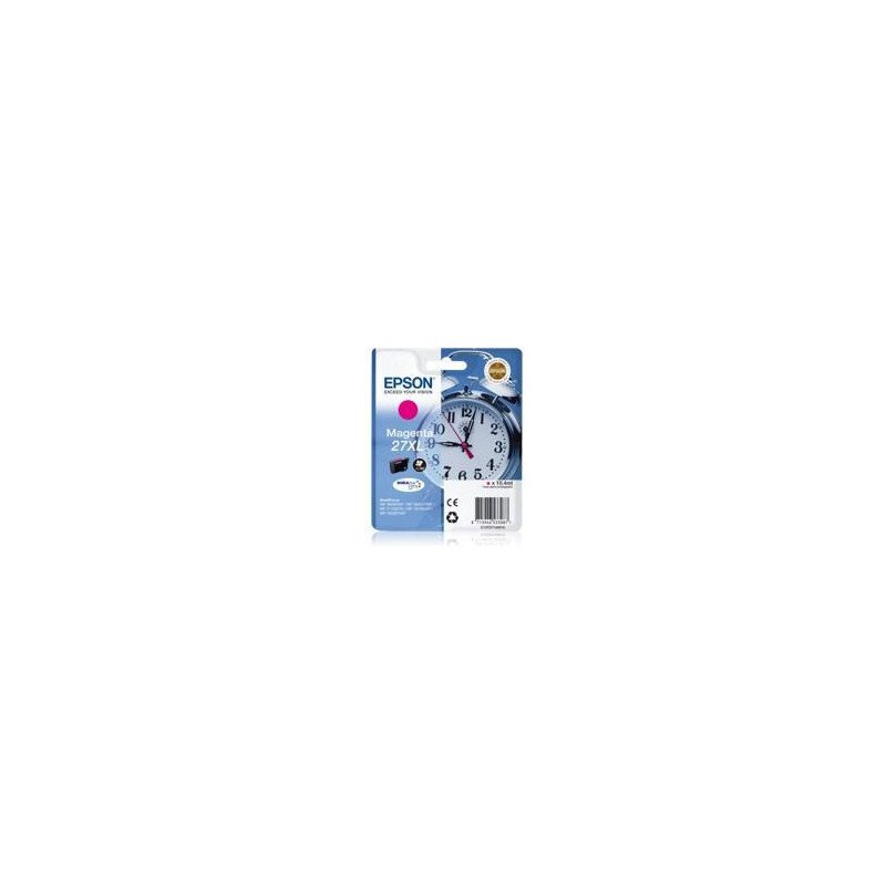 Cartucho tinta epson t271340 magenta 27xl wf - 3000 - wf - 7000 - despertador