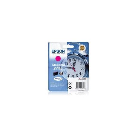Cartucho tinta epson t271340 magenta 27xl wf - 3000 - wf - 7000 - despertador