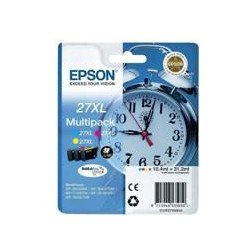 Multipack epson t271540 27xl amarillo cianmagenta wf - 3620 - 3460dtwf - dwf - despertador
