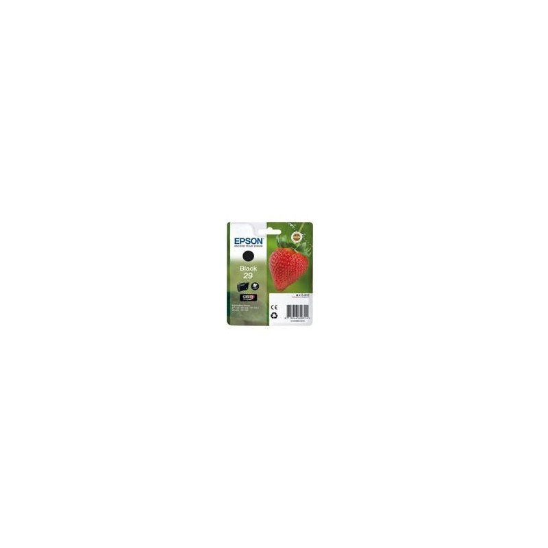Cartucho tinta epson 29 c13t29814012 negro xp235 - xp332 - xp3357xp4327xp435 - fresa