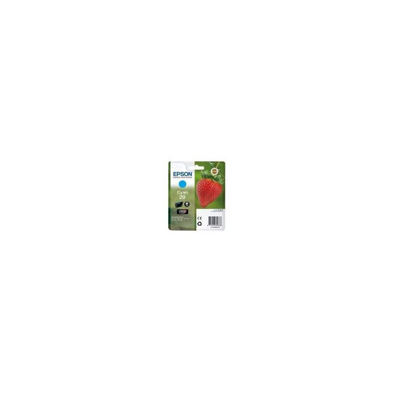 Cartucho tinta epson 29 c13t29824012 cian xp235 - xp332 - xp3357xp4327xp435 - fresa