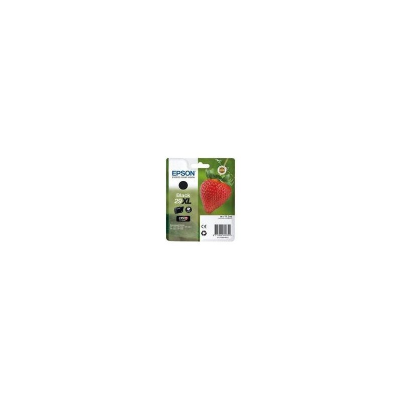 Cartucho tinta epson 29xl c13t29914012 negro xp235 - xp332 - xp3357xp4327xp435 - fresa