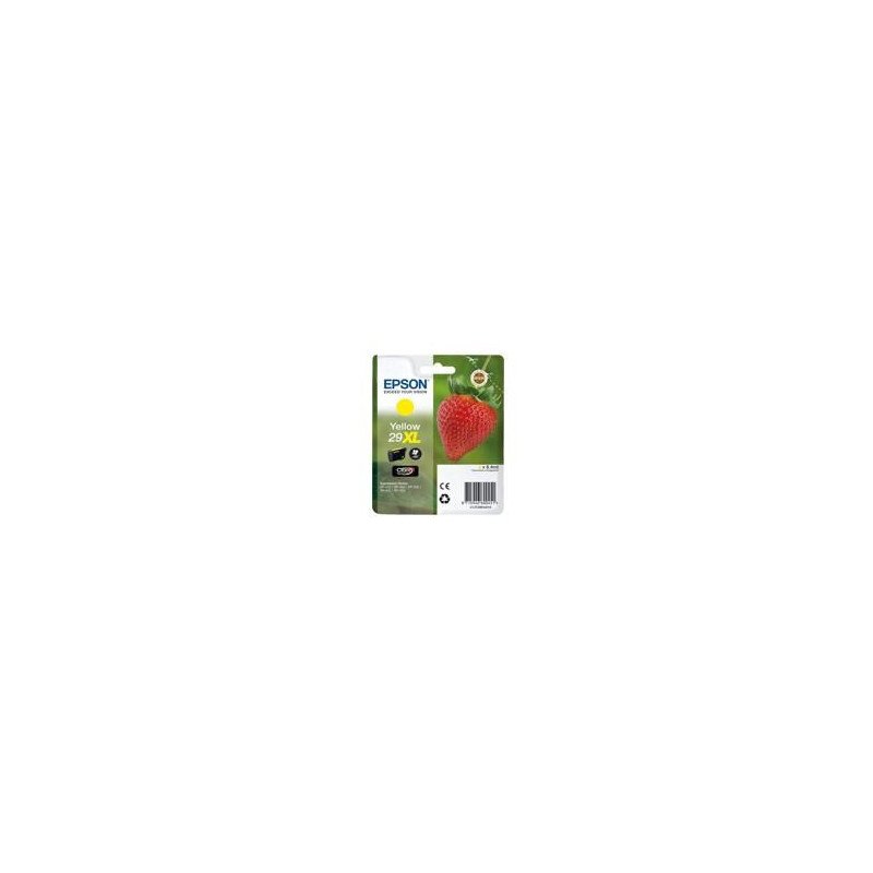 Cartucho tinta epson 29xl c13t29944012 amarillo xp235 - xp332 - xp3357xp4327xp435 - fresa