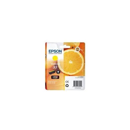 Cartucho tinta epson t334440 amarillo xp530*xp630 - xp635 - xp830 - naranja