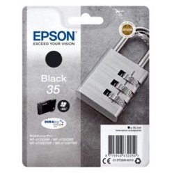 Cartucho tinta epson c13t35814010 negro durabrite ultra ink 35 - 900 paginas - candado