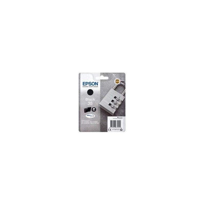 Cartucho tinta epson c13t35814010 negro durabrite ultra ink 35 - 900 paginas - candado