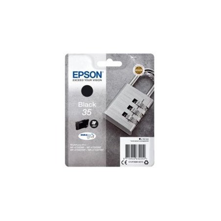 Cartucho tinta epson c13t35814010 negro durabrite ultra ink 35 - 900 paginas - candado