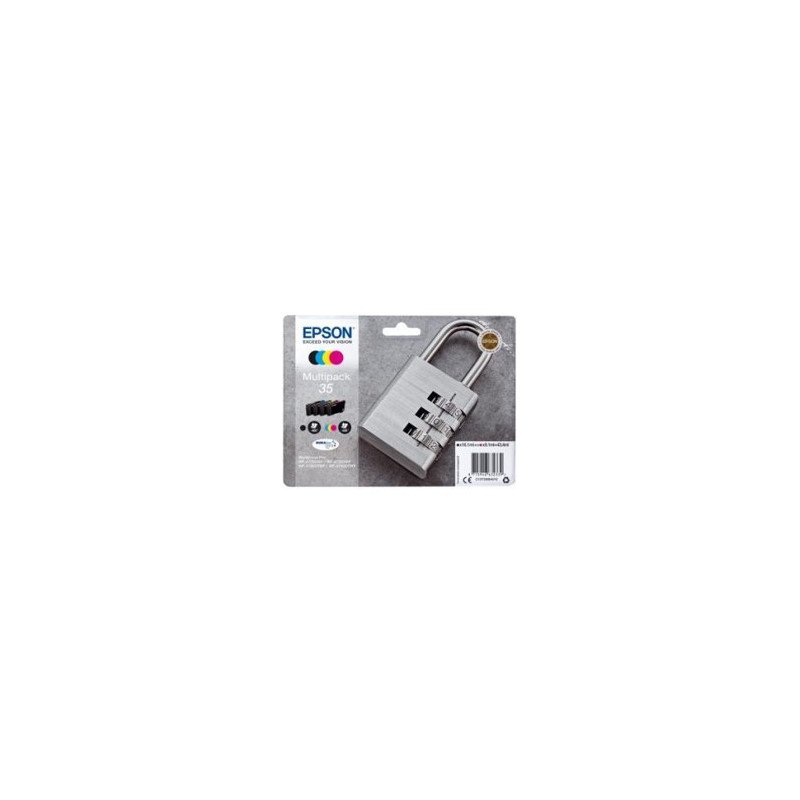Multipack cartucho tinta epson 35 c13t35864010 negro - cian - amarillo - magenta