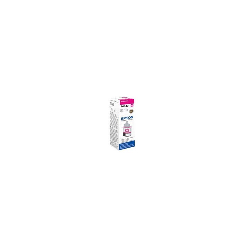 Cartucho ecotank epson 664 t664340 magenta 70ml l355 - l555